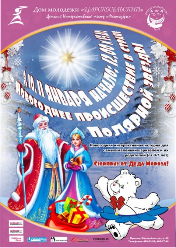 Спектакль «Новогоднее происшествие в стране полярной звезды»
