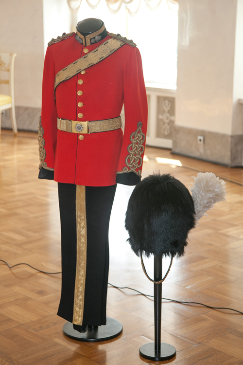 Парадная форма полковника 2-го гвардейского драгунского полка Scots Greys, принадлежавшая Николаю II